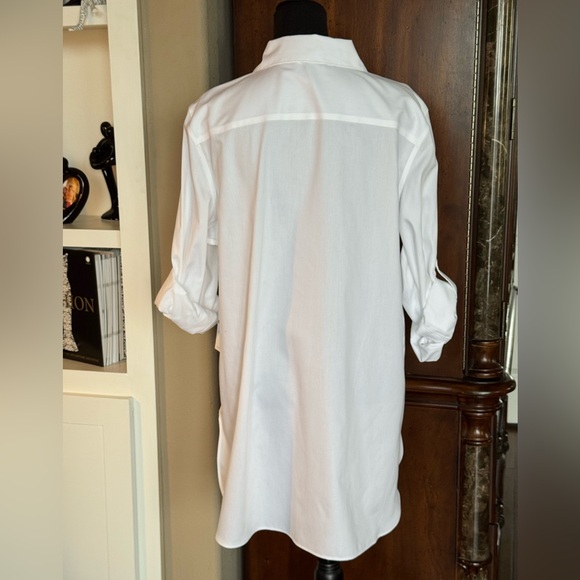 Calvin Klein White Button-Up Shirt - Picture 3 of 10